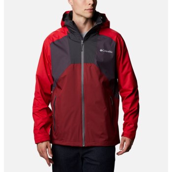 Columbia Muške Jakne - Rain Scape Ljubičaste Crvene Sive | HJTQ-04539